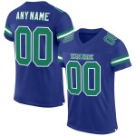 Maillot de football Royal authentique vert-blanc en maille personnalisée Kelly Maillot de football Royal authentique vert-blanc en maille personnalisée Kelly