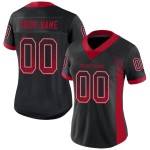 Maillot de football personnalisé rouge-gris Drift Mesh noir Maillot de football personnalisé rouge-gris Drift Mesh noir