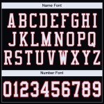 Maillot de football en maille noir, blanc et rouge, authentique et personnalisé Maillot de football en maille noir, blanc et rouge, authentique et personnalisé